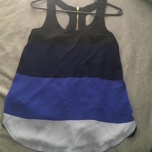 EXPRESS color block tank top | New with tags | XS