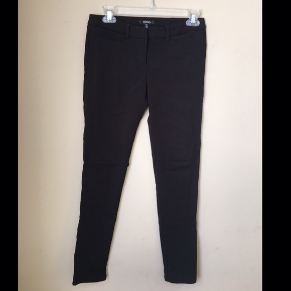 Skinny black pants