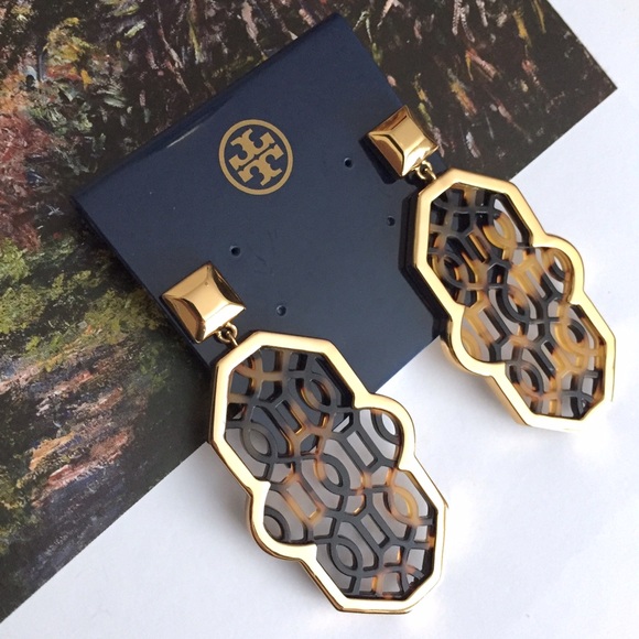 Tory Burch Jewelry - NWT Tory Burch Chantal Tortoiseshell Earring