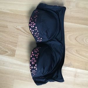 Strapless bathing suit top