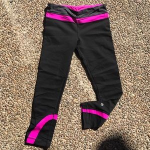 Lululemon crop inspire size 4