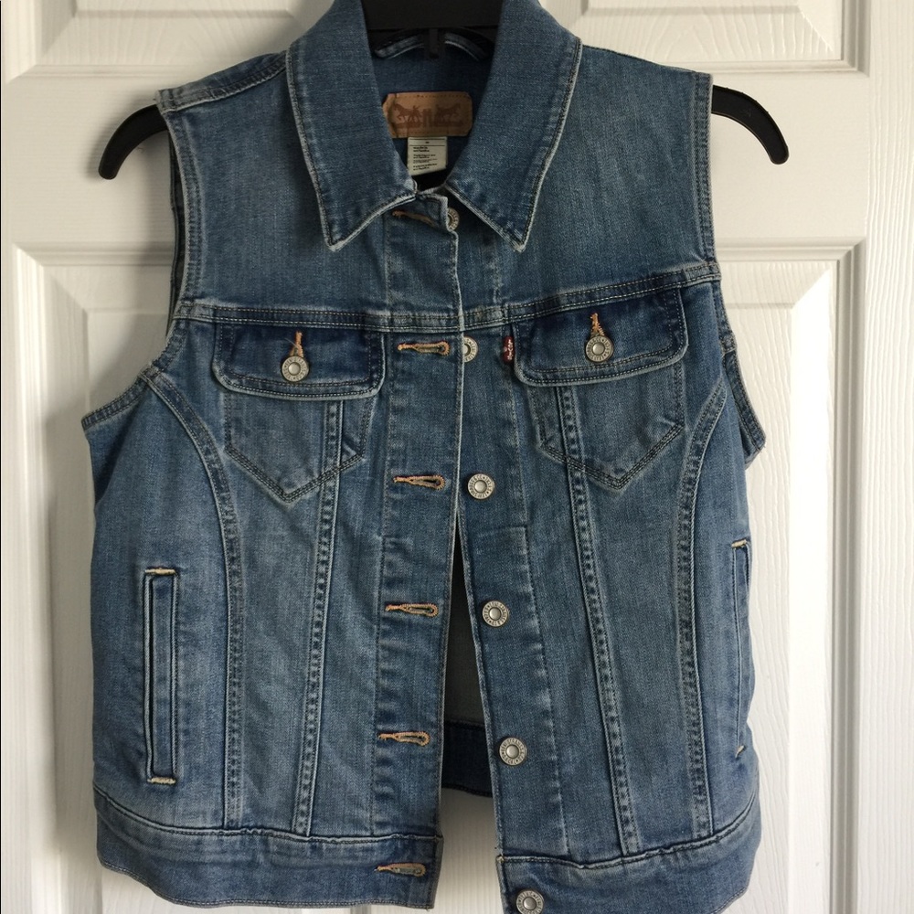 Denim vest