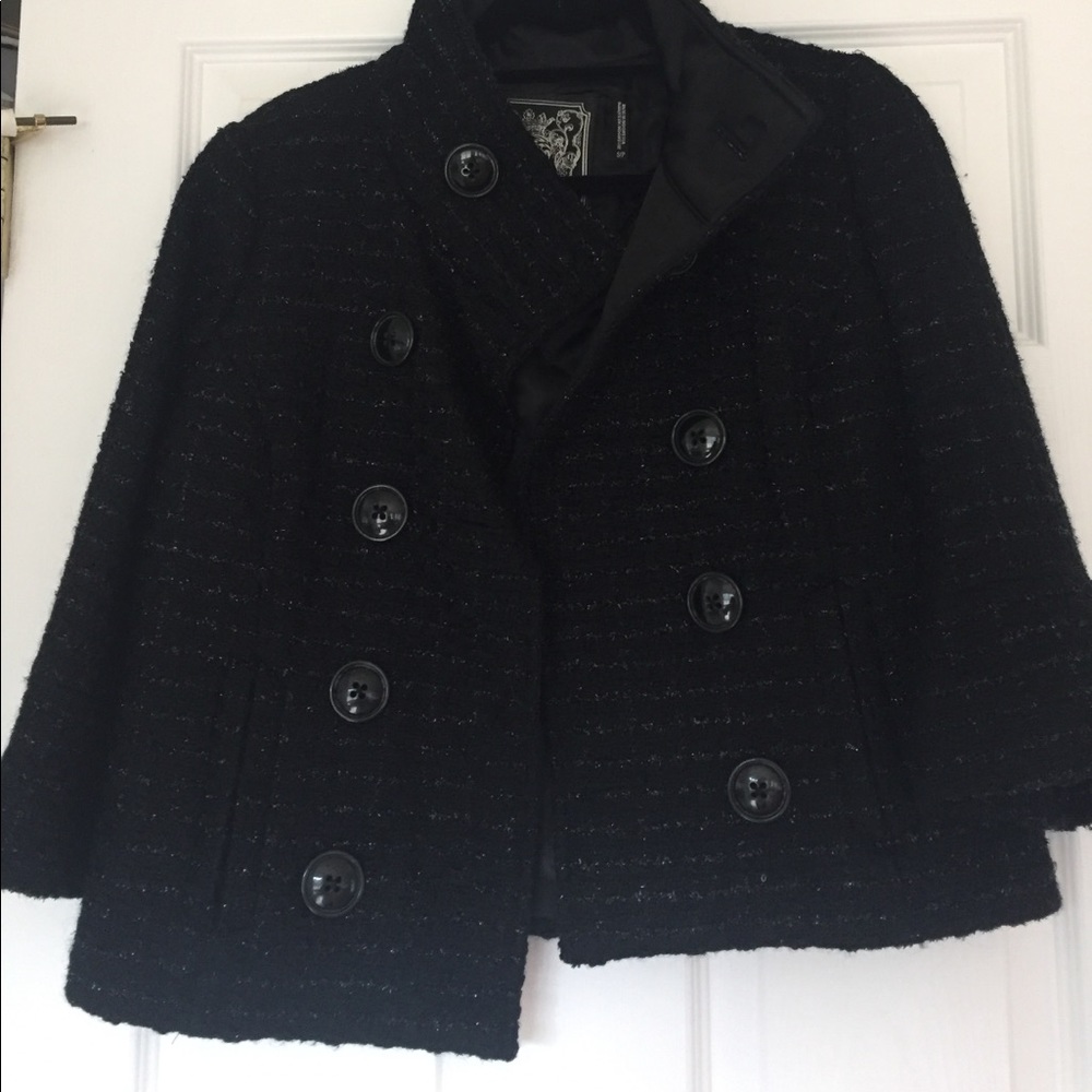 Guess sparkle coat size small
