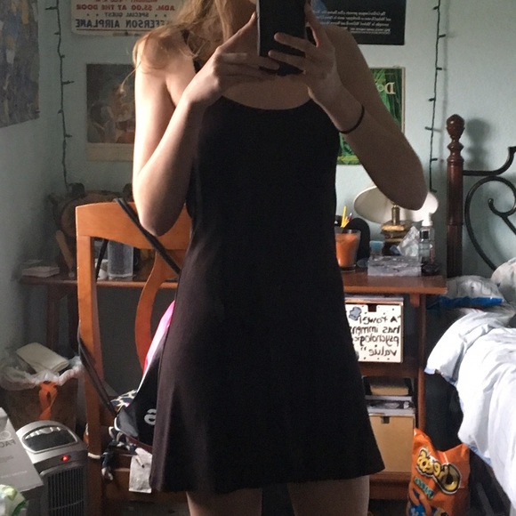 Brown gap minidress - Picture 1 of 3