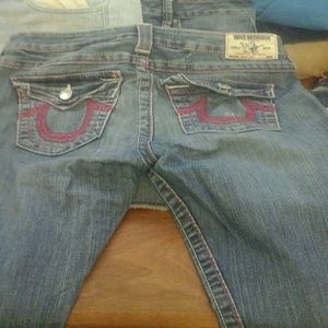 True Religion boot cut jeans