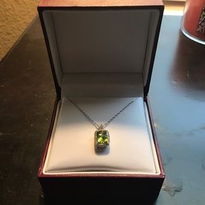 Peridot August Birthstone Necklace