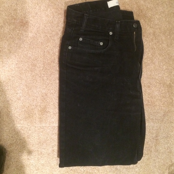 Gap easy fit black jeans