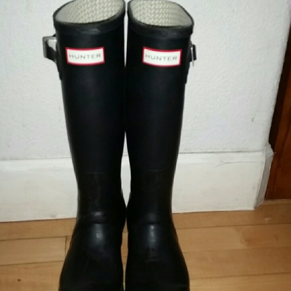 Hunter rainboots size 7 - Picture 1 of 4