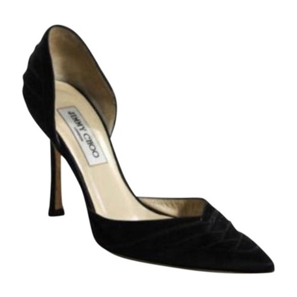 Jimmy Choo black pointed toe heel