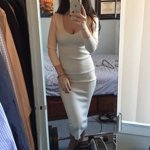 Nude Sweater Dress