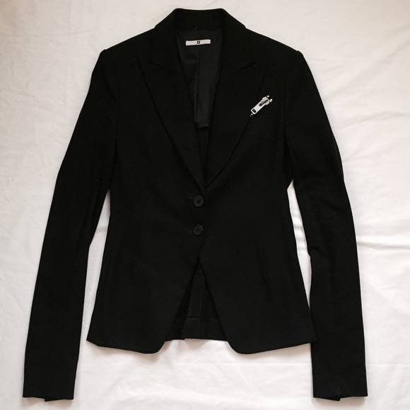 Ilsli Black Zipper Blazer - Picture 5 of 8