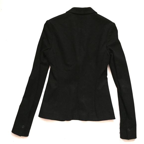 Ilsli Black Zipper Blazer - Picture 2 of 8