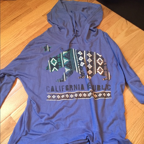 Light weight California republic jacket