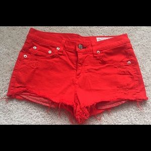 Rag & bone cutoffs