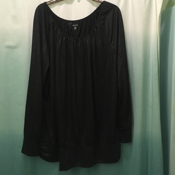 Lane Bryant shimmery top