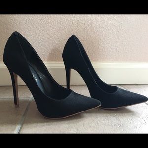 Black heels
