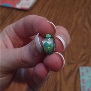 Glass pandora Charm