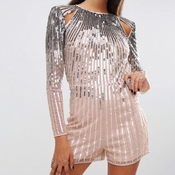 ASOS sequin romper