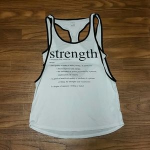Definition of Strength Workout Tank
