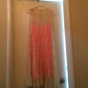 Free people dress. Worn one time.