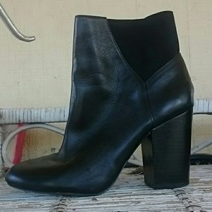 Leather Dress booties