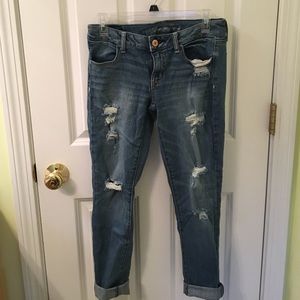 American Eagle Distressed Stretch Jeans