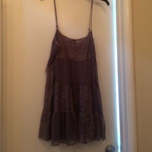 Free people lace baby doll slip