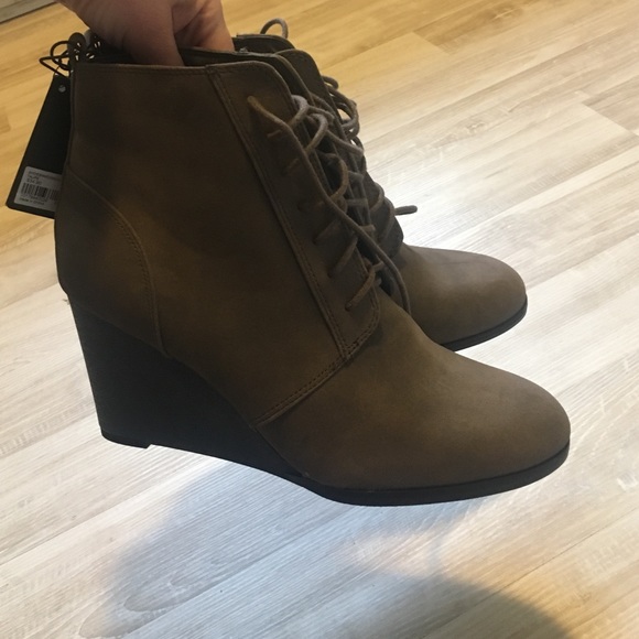 New with tags's, super comfy wedge booties. Size 9