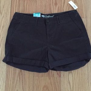 Black Boyfriend Shorts