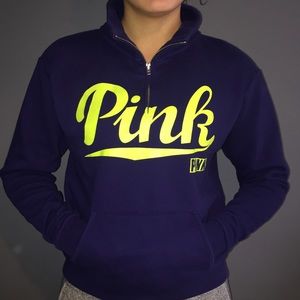 Indigo Victoria secret PINK sweatshirt