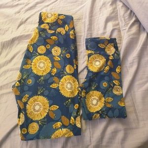 Lularoe Mommy and Me set Leggings