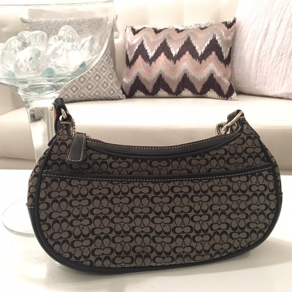 Small Coach Signature Canvas Purse