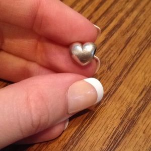 Authentic heart Pandora bracelet charm