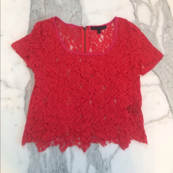 Lace Crop Top (Lucca Couture & Urban Outfitters)