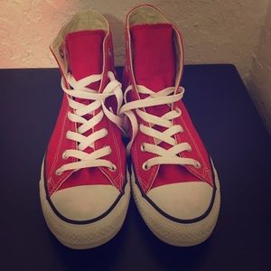 Red High Top Vans