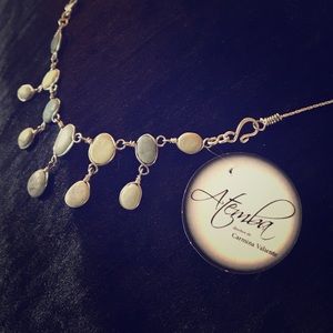 Atemba Natural Stone & Sterling Necklace