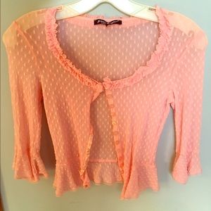 Betsey Johnson Light Pink Cover-Up (Size XS/P)