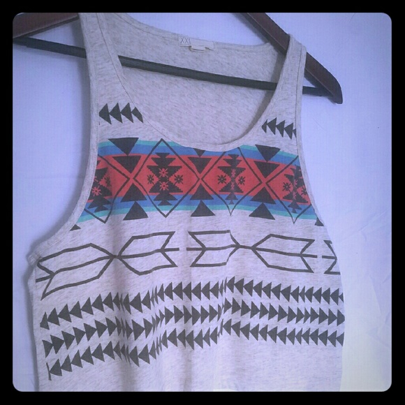 Forever 21 Aztec Crop Top