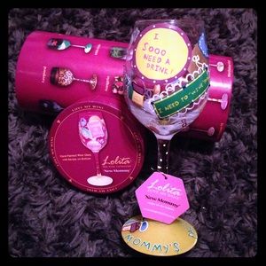 New Mommy Lolita Wine Glass!