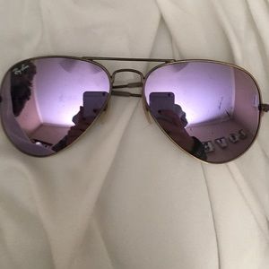 Purple flash raybans