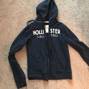 Hollister zip up jacket
