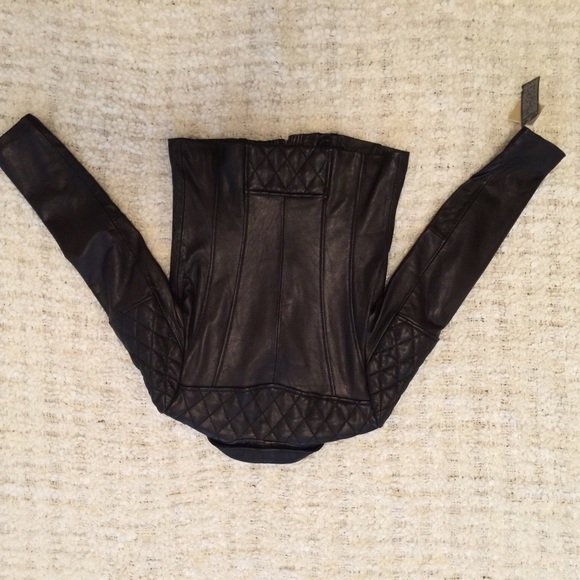 Micheal Kors leather jacket S - Picture 4 of 4