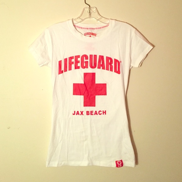 Jackson Beach FL Lifeguard Tee