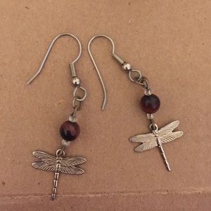 Dragonfly earrings