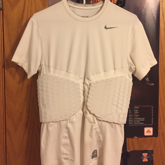 Nike Pro-Combat Rib/Spine Protected Shirt