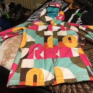Roxy ski coat size small
