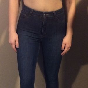 High Waisted Skinny Jeans