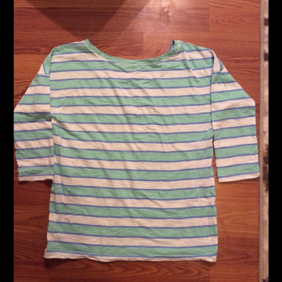 Old Navy Striped Relaxed Tee - Picture 2 of 3