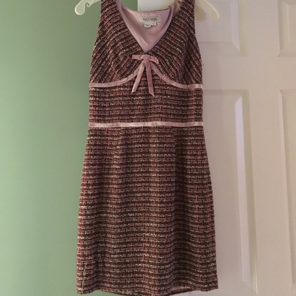 Acrylic-wool dress with coordinating sweater - Picture 1 of 4