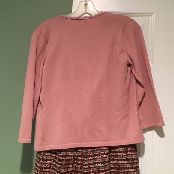 Acrylic-wool dress with coordinating sweater - Picture 4 of 4